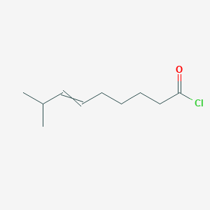 molecular formula C10H17ClO B15157802 (6E)-8-Methylnon-6-enoyl chloride 