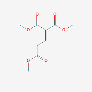 molecular formula C9H12O6 B15157882 Trimethyl trans-aconitate 