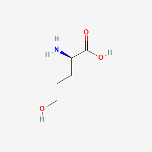 molecular formula C5H11NO3 B1515800 (R)-2-Amino-5-hydroxypentanoic acid CAS No. 6152-90-5