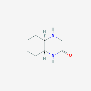 (+/-)-cis-Decahydroquinoxalin-2-one
