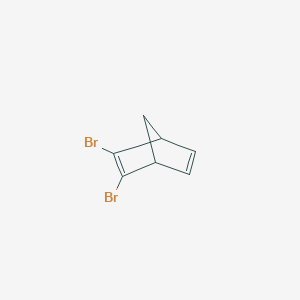 molecular formula C7H6Br2 B15158244 2,3-Dibromonorbornadiene 