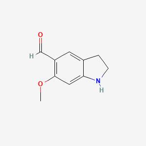 6-Methoxyindoline-5-carbaldehyde