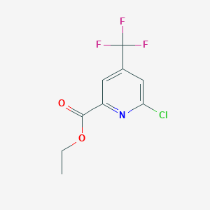 Ethyl 6-chloro-4-(trifluoromethyl)picolinate