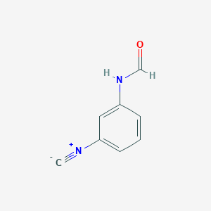 molecular formula C8H6N2O B15159343 3-Isocyanophenylformamide CAS No. 730964-90-6