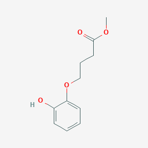 molecular formula C11H14O4 B15159505 Methyl 4-(2-hydroxyphenoxy)butanoate CAS No. 798557-94-5