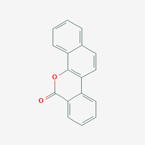 molecular formula C17H10O2 B15159523 6H-Dibenzo[c,h]chromen-6-one 