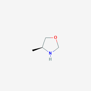 molecular formula C4H9NO B15159637 (4S)-4-methyl-1,3-oxazolidine CAS No. 676139-49-4