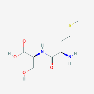 molecular formula C8H16N2O4S B15159689 D-Methionyl-L-serine CAS No. 656811-59-5