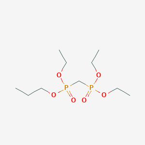molecular formula C10H24O6P2 B15159742 Triethyl propyl methylenebis(phosphonate) CAS No. 710323-33-4