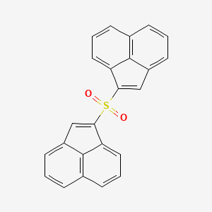 molecular formula C24H14O2S B15159982 1,1'-Sulfonyldiacenaphthylene CAS No. 820972-44-9
