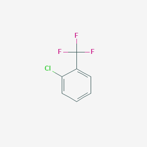molecular formula C7H4ClF3 B151601 2-Chlorobenzotrifluoride CAS No. 88-16-4