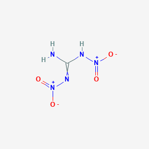 molecular formula CH3N5O4 B15160131 N,N''-Dinitroguanidine CAS No. 666736-83-0