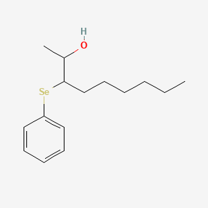 molecular formula C15H24OSe B15160331 3-(Phenylselanyl)nonan-2-OL CAS No. 834882-59-6