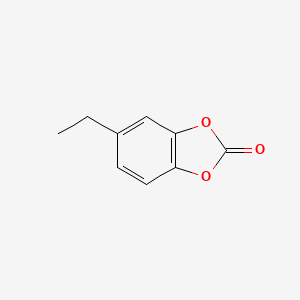 molecular formula C9H8O3 B15161115 5-Ethyl-2H-1,3-benzodioxol-2-one CAS No. 661450-95-9