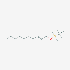 molecular formula C16H34OSi B15161605 tert-Butyl[(dec-2-en-1-yl)oxy]dimethylsilane CAS No. 143314-38-9