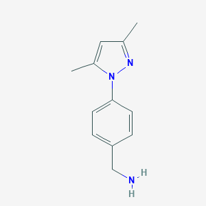 (4-(3,5-Dimethyl-1H-pyrazol-1-yl)phenyl)methanamine