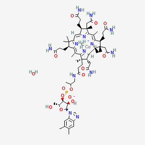 molecular formula C63H93CoN13O15P B1516221 Methylcobalamin hydrate 