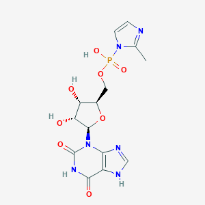 molecular formula C14H17N6O8P B151624 2-Meimpix CAS No. 135078-46-5