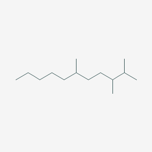 molecular formula C14H30 B15162749 2,3,6-Trimethylundecane CAS No. 143328-30-7