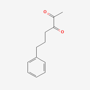 molecular formula C12H14O2 B15162932 6-Phenylhexane-2,3-dione CAS No. 166809-75-2