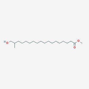 molecular formula C20H40O3 B15163653 Methyl 18-hydroxy-17-methyloctadecanoate CAS No. 183371-41-7
