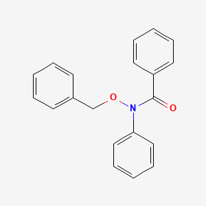 molecular formula C20H17NO2 B15163735 N-(Benzyloxy)-N-phenylbenzamide CAS No. 184016-22-6