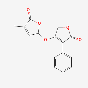 molecular formula C15H12O5 B15164072 Agn-PC-0nat58 CAS No. 188940-70-7