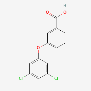 molecular formula C13H8Cl2O3 B15164120 3-(3,5-Dichlorophenoxy)benzoic acid CAS No. 149609-34-7