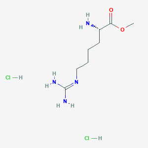 molecular formula C8H20Cl2N4O2 B1516440 H-HoArg-OMe.2HCl 