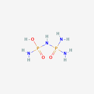 molecular formula H8N4O3P2 B15164544 Imidotriamidodiphosphoric acid CAS No. 220518-40-1