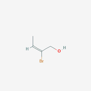 molecular formula C4H7BrO B1516462 2-Bromobut-2-en-1-ol CAS No. 52370-21-5