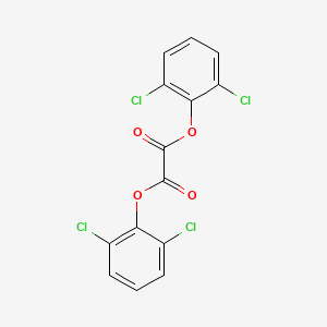 molecular formula C14H6Cl4O4 B15164679 Bis(2,6-dichlorophenyl) ethanedioate CAS No. 188741-40-4