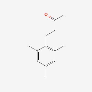 molecular formula C13H18O B15165089 2-Butanone, 4-(2,4,6-trimethylphenyl)- CAS No. 195259-08-6