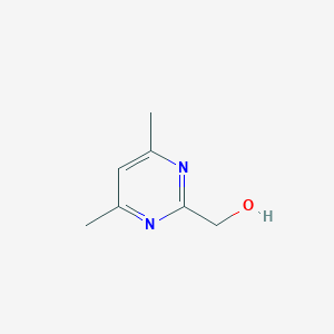 molecular formula C7H10N2O B151653 (4,6-Dimethylpyrimidin-2-yl)methanol CAS No. 54198-72-0