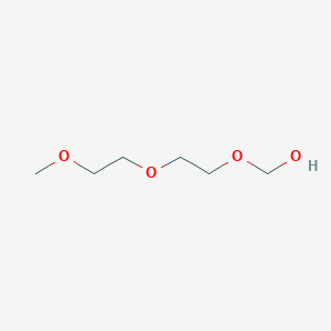 molecular formula C6H14O4 B15165347 [2-(2-Methoxyethoxy)ethoxy]methanol CAS No. 195326-06-8