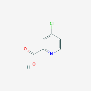 molecular formula C6H4ClNO2 B151655 4-氯吡啶甲酸 CAS No. 5470-22-4