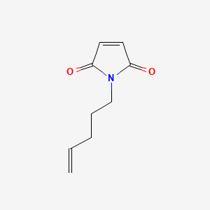 molecular formula C9H11NO2 B15165522 1-(Pent-4-en-1-yl)-1H-pyrrole-2,5-dione CAS No. 214913-34-5