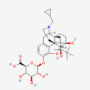 molecular formula C35H49NO10 B1516569 Buprenorphine 3-Glucuronide CAS No. 101224-22-0