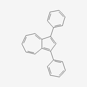 molecular formula C22H16 B15165706 1,3-Diphenylazulene CAS No. 193467-30-0