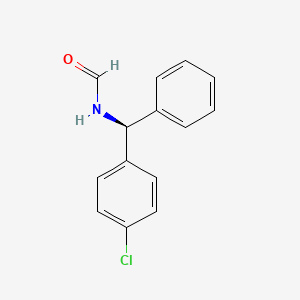 molecular formula C14H12ClNO B1516586 N-[(S)-(4-Chlorophenyl)phenylmethyl]-formamide 
