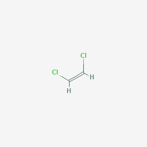 molecular formula C2H2Cl2<br>ClCH=CHCl<br>C2H2Cl2 B151661 cis-1,2-Dichloroethylene CAS No. 156-59-2