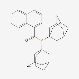 molecular formula C31H37OP B1516628 (Di(adamantan-1-yl)phosphino)(naphthalen-1-yl)methanone 