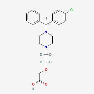 molecular formula C21H25ClN2O3 B1516633 Cetirizine-d4 
