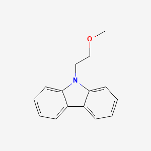 molecular formula C15H15NO B15166749 9-(2-Methoxyethyl)carbazole CAS No. 197297-40-8