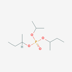 molecular formula C11H25O4P B15167152 Dibutan-2-yl propan-2-yl phosphate CAS No. 646450-43-3