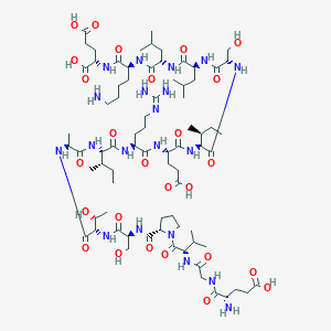molecular formula C76H132N20O26 B151672 Pstair CAS No. 126675-53-4