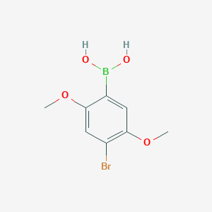 molecular formula C8H10BBrO4 B151673 (4-Bromo-2,5-dimethoxyphenyl)boronic acid CAS No. 950846-26-1