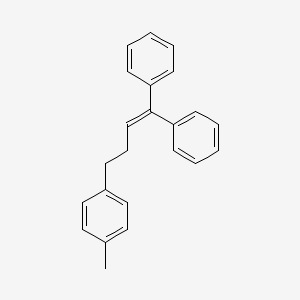 molecular formula C23H22 B15167339 4-(4,4-Diphenyl-3-butenyl)toluene CAS No. 649556-15-0