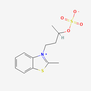 2-Methyl-3-(3-sulfatobutyl)benzothiazolium betaine