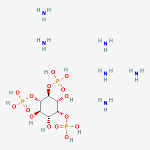 molecular formula C6H33N6O15P3 B1516757 D-Myo-inositol 2,4,5-trisphosphate,hexaammonium salt 